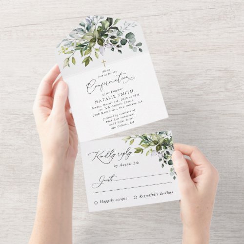 Greenery, Eucalyptus Leaves, Boho, Confirmation