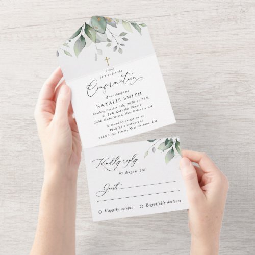 Greenery, Eucalyptus Leaves, Boho, Confirmation