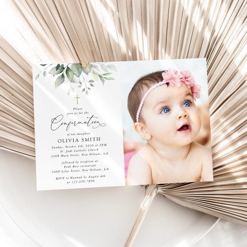 Greenery, Eucalyptus Leaves, Boho, Confirmation