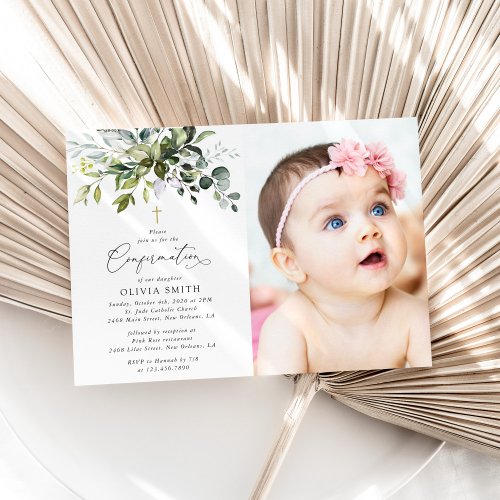 Greenery, Eucalyptus Leaves, Boho, Confirmation