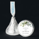 Greenery, Eucalyptus Leaves, Botanical Wedding  Hershey®'s Kisses®<br><div class="desc">Add a personal touch to your wedding celebration with these stylish and memorable party items! Design features eucalyptus leaves and greenery on white background.</div>