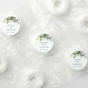 Greenery, Eucalyptus Leaves, Botanical Wedding Life Saver® Mints