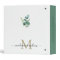 Greenery Eucalyptus Monogram Gold Wedding Album