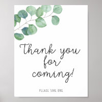 Greenery Eucalyptus - Thank you for coming