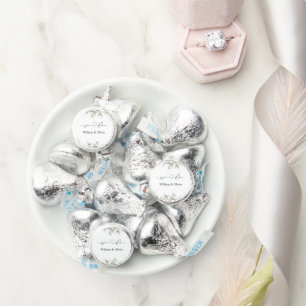 Greenery Eucalyptus Wedding Elegant Floral Wedding Hershey®'s Kisses®