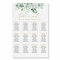 Greenery Eucalyptus Wedding Gold Seating Chart