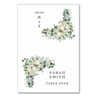 Greenery Eucalyptus Wedding Place Cards