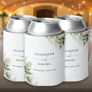 Personalized Cheers Y'all Wedding Can Cooler - Style #330