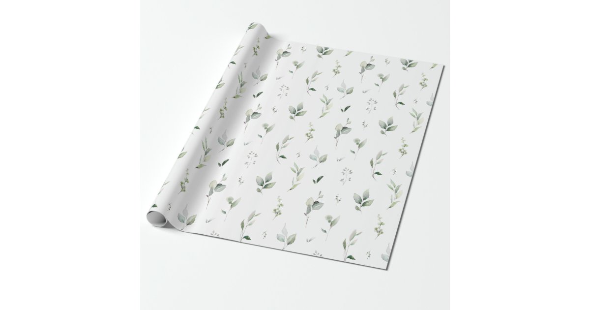 Foliage Wrapping Paper Green - Spritz™