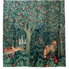 GREENERY,FOREST ANIMALS Hares ,Fox,Green Floral