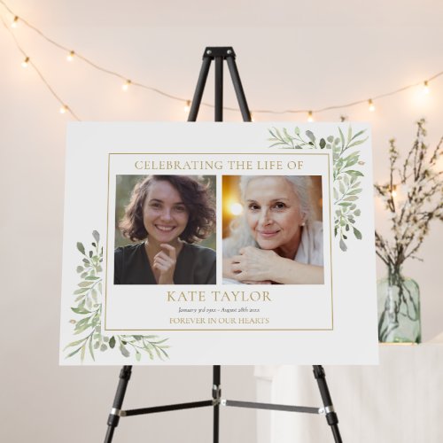 Greenery Funeral Celebration Of Life 2 Photo