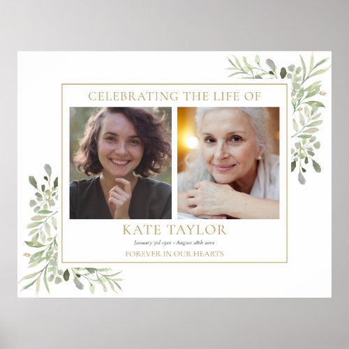 Greenery Funeral Celebration Of Life 2 Photo