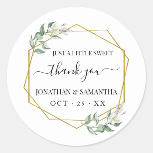 40ct - 2 Wedding Stickers, Thank you for Coming to Our Wedding Stickers,  Wedding Favor Stickers (#101-WH)