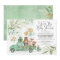 Greenery Gold Woodland Drive Through Baby Shower