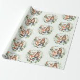 Forest Animals Wrapping Paper