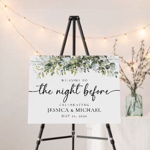 Greenery Herbal The Night Before Foam Boards