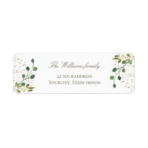 greenery label