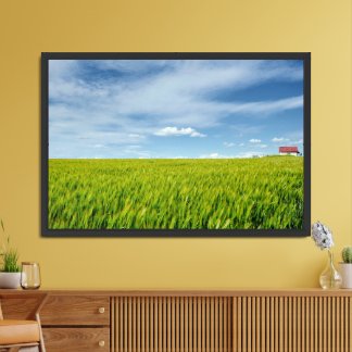 Greenery Landscape Matte Poster Print