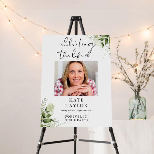 Greenery Memorial Celebration Of Life Photo