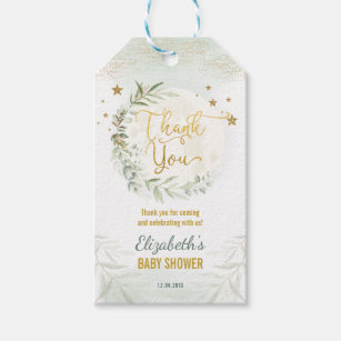 25 Stars Thank You Favor Tags Twinkle Little Star Boy Girl 