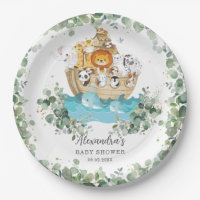 Greenery Noah's Ark Baby Shower Birthday Baptism