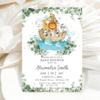 Greenery Noah's Ark Gender Neutral Baby Shower