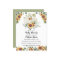 Greenery Pumpkin Budget Baby Shower Invitation