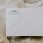 Greenery Return Address Labels<br><div class="desc">This is a simple, elegant eucalyptus address label featuring watercolor greenery elements and a modern font. Edit all wording and all colors* on this wedding program template. * the color of the watercolor greenery are not editable // For matching items, please visit the "ASHTON" collection in the Sincerely By Nicole...</div>