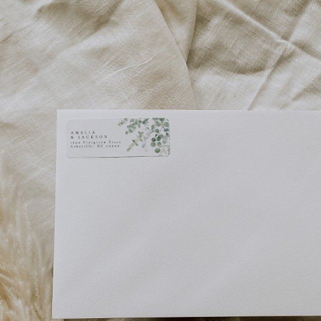 Greenery Return Address Labels (Creator Uploaded)