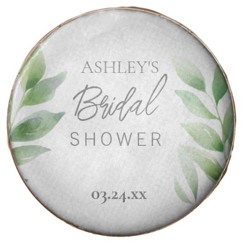 Greenery Rustic Shower Dipped Oreos