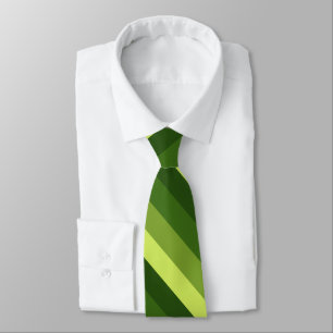 Greenery Stripes Tie