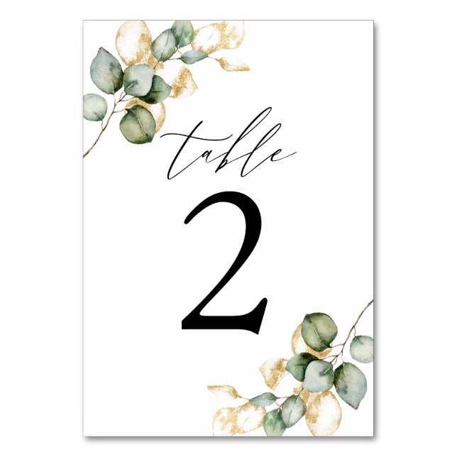 Greenery table number 2 (Front)