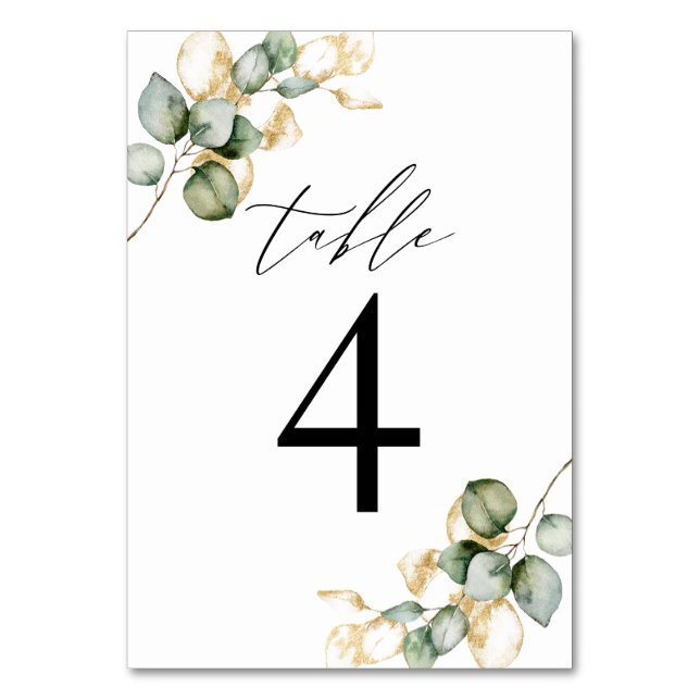 Greenery table number 4 (Front)