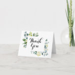 Greenery Thank You at Zazzle