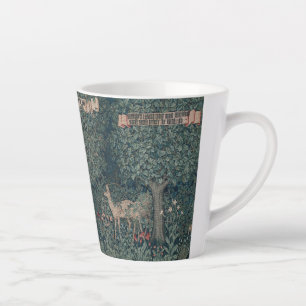 Greenery, Victorian Era Tapestry by Henry Dearle Latte Mug