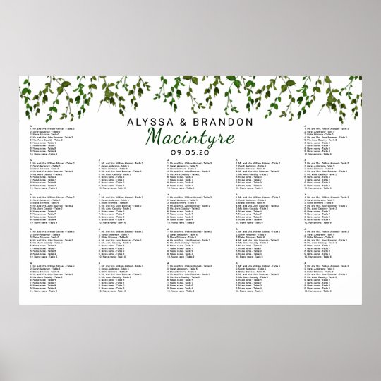 reception seating charts - Togo.wpart.co