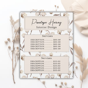 Greenery Watercolor Pink Blush Interior Design Plaque