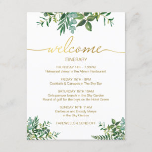 Wedding Welcome Bag Note SHR111  Invitation Templates ~ Creative