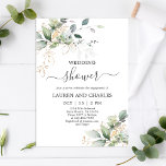 Greenery Wedding Shower Invitation<br><div class="desc">Greenery Wedding Shower Invitation</div>