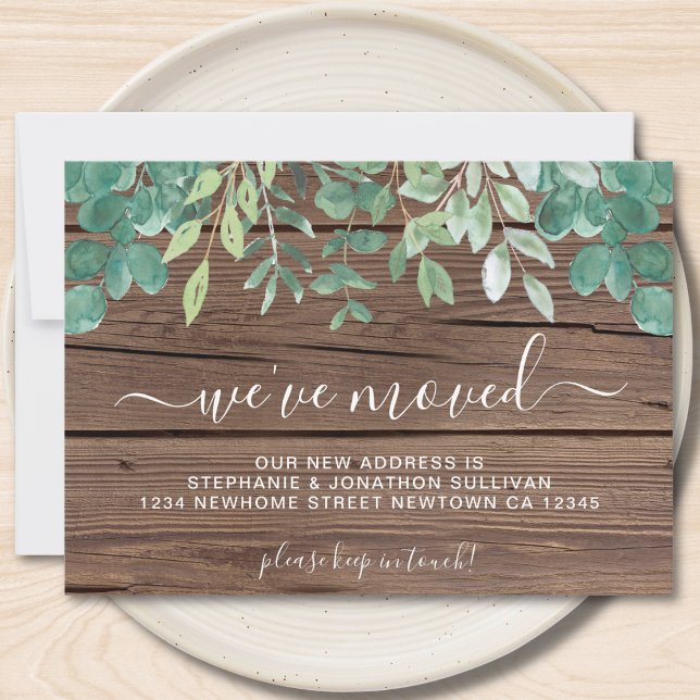  Greenery We've Moved Barn Wood Announcement (Creator Uploaded)