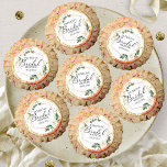 Greenery White Flowers Geometric Bridal Shower Reese's Peanut Butter Cups<br><div class="desc">Greenery White Flowers Geometric Bridal Shower Reese's Cups</div>