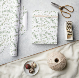 Greenery Wrapping Paper