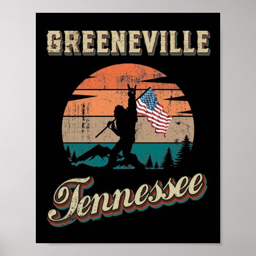 Greeneville Tennessee Poster