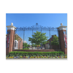 Greenfield Village Gates Postcard