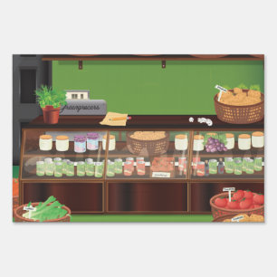 Greengrocers Store Sign