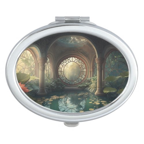 Greenhouse Pond Compact Mirror