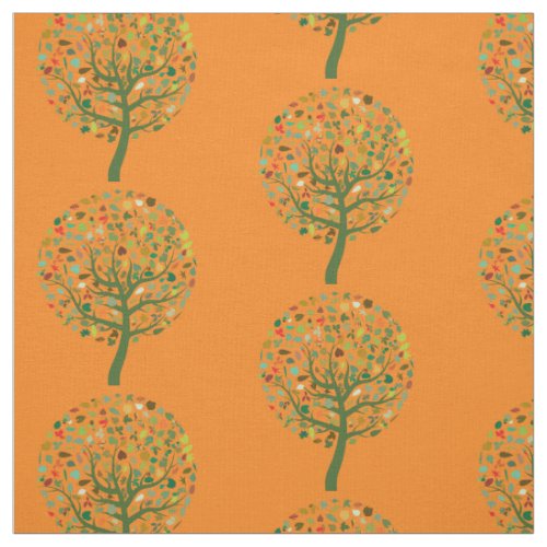 Greenie cute tree environmental fabric