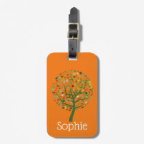 Greenie cute tree environmental luggage tag