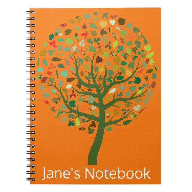 Greenie tree eco planet notebook (Front)