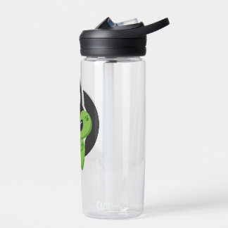 Greenie with Flowers Protovate Logo Water Bottle